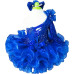 15 color available--Infant/toddler/baby/children/kids Girl's  Pageant evening/prom Dress/clothing G086(Royal Blue)